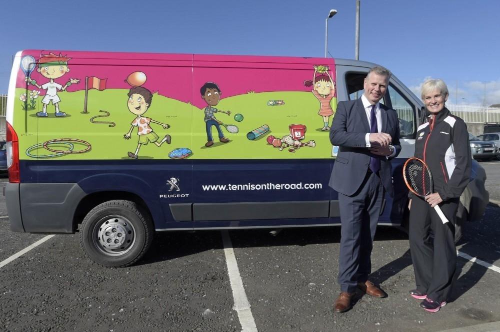 Boxer Van Joins Tennis on the Road Programme Boxer Van Joins Tennis on the Road Programme