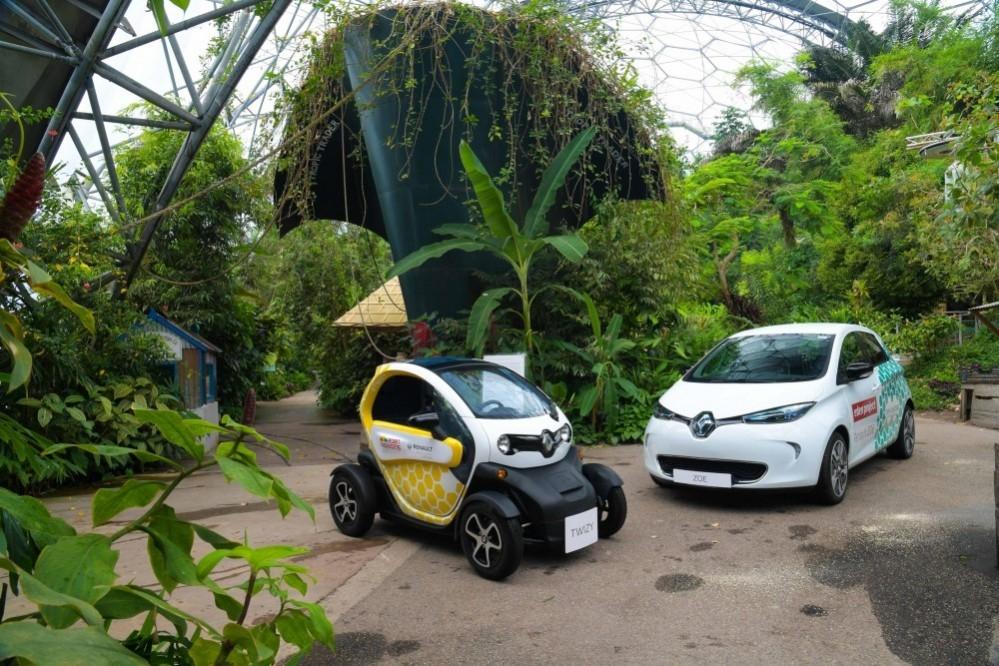 Renault’s Electric Vehicles Head To Eden Project Renault’s Electric Vehicles Head To Eden Project