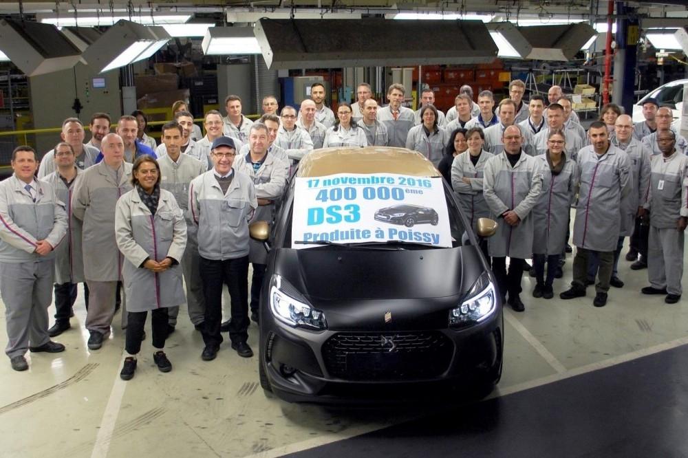 400,000th DS3 hatchback delivered 400,000th DS3 hatchback delivered