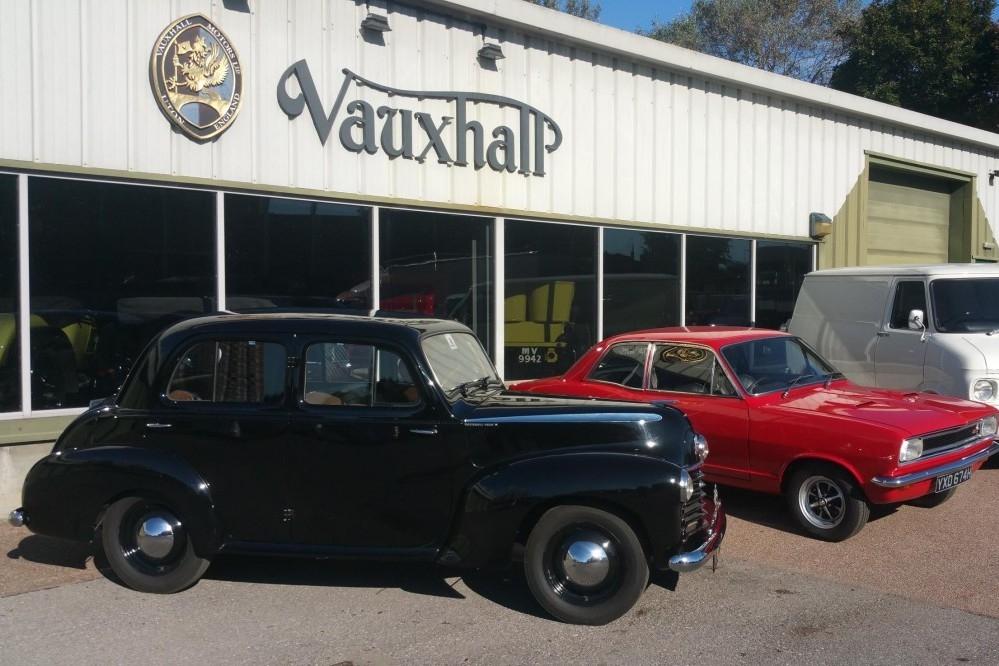Vauxhall Preps For Classic Show Vauxhall Preps For Classic Show