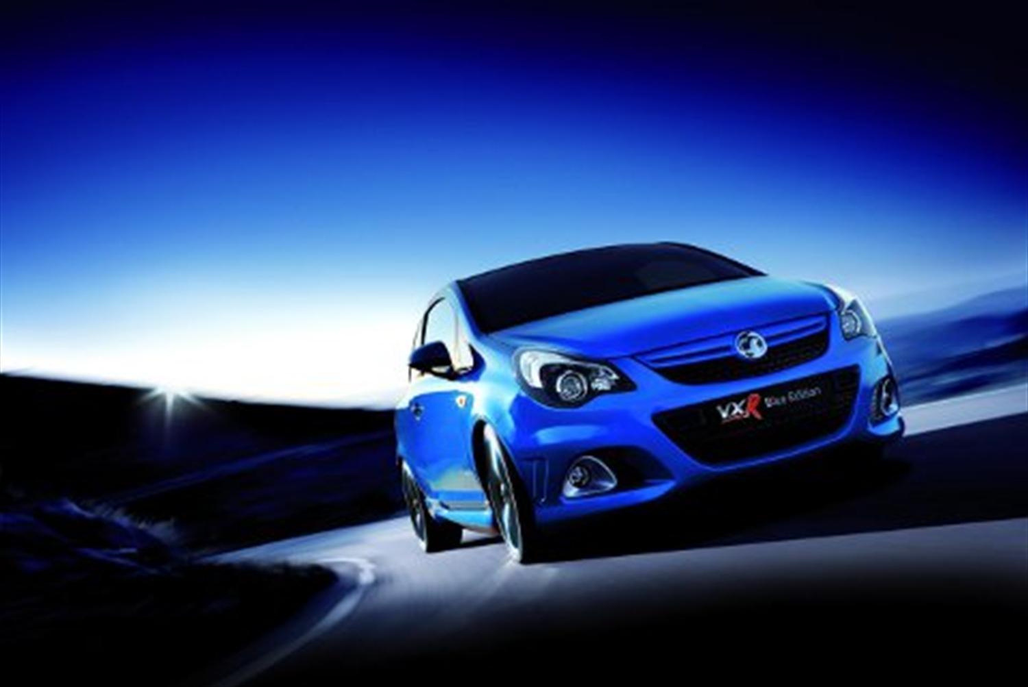 Vauxhall Corsa VXR Blue Limited Edition Unveiled Vauxhall Corsa VXR Blue Limited Edition Unveiled