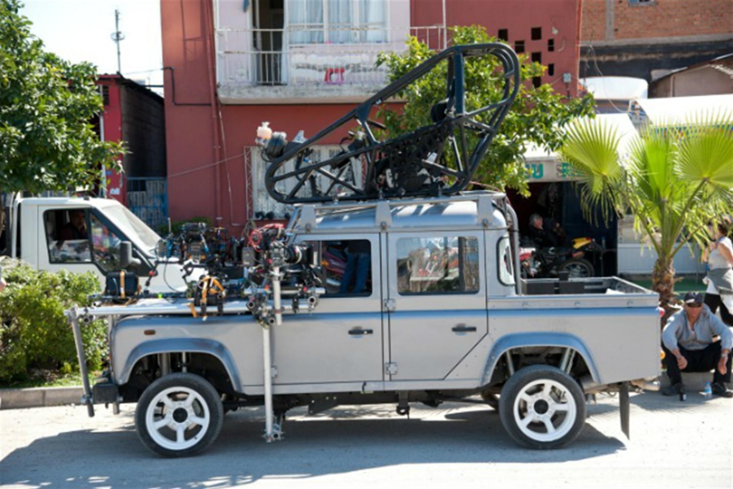 Land Rover Defender Stars in Skyfall Land Rover Defender Stars in Skyfall