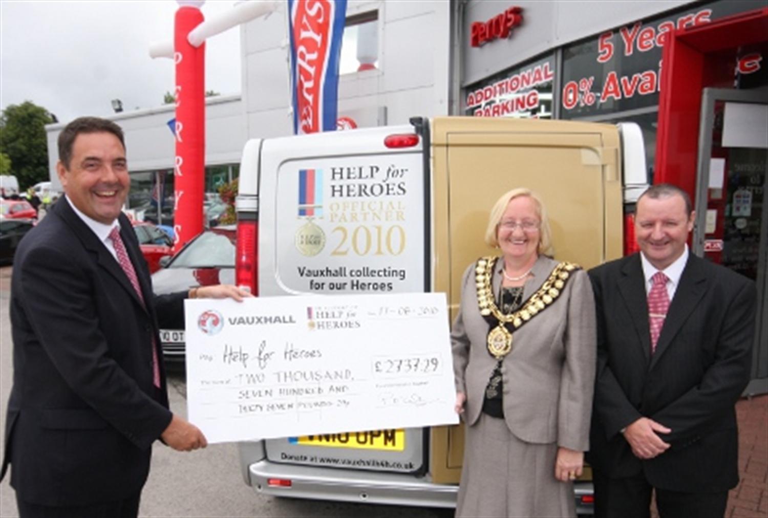 Vauxhall 'Vivaro Vault' Arrives at Perrys Barnsley Vauxhall 'Vivaro Vault' Arrives at Perrys Barnsley
