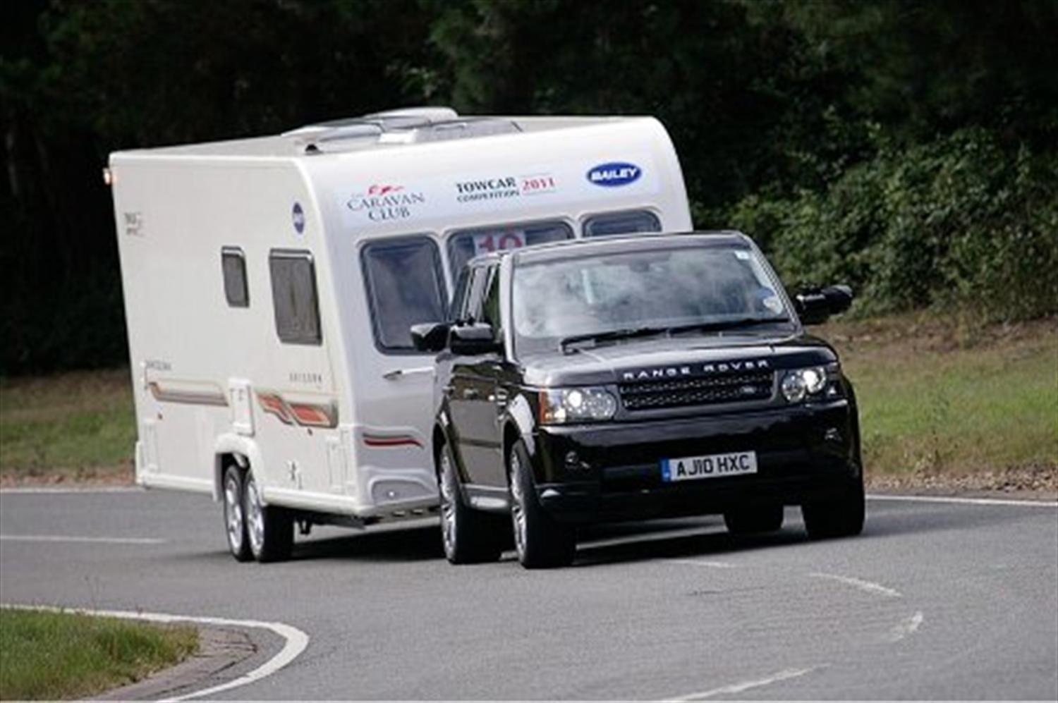 Range Rover Sport wins top towing award Range Rover Sport wins top towing award