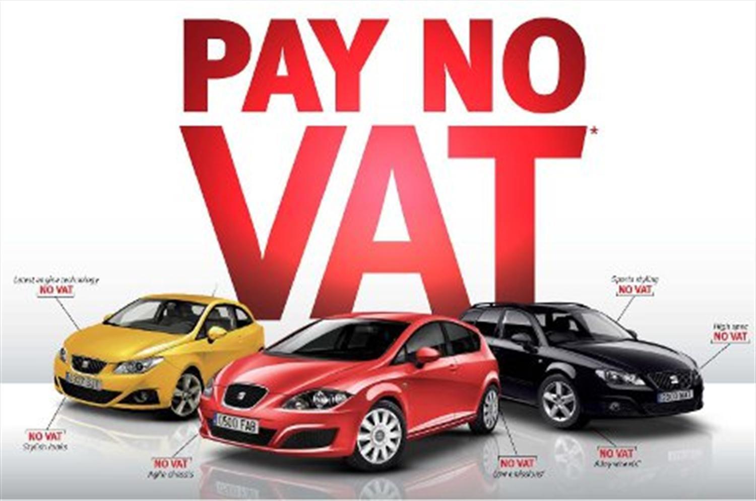 Seat Offers Vat-Free Deal Seat Offers Vat-Free Deal