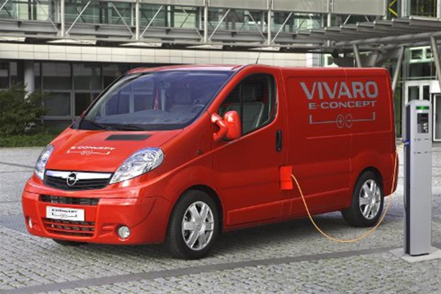 New Vauxhall Vivaro e-Concept Revealed New Vauxhall Vivaro e-Concept Revealed