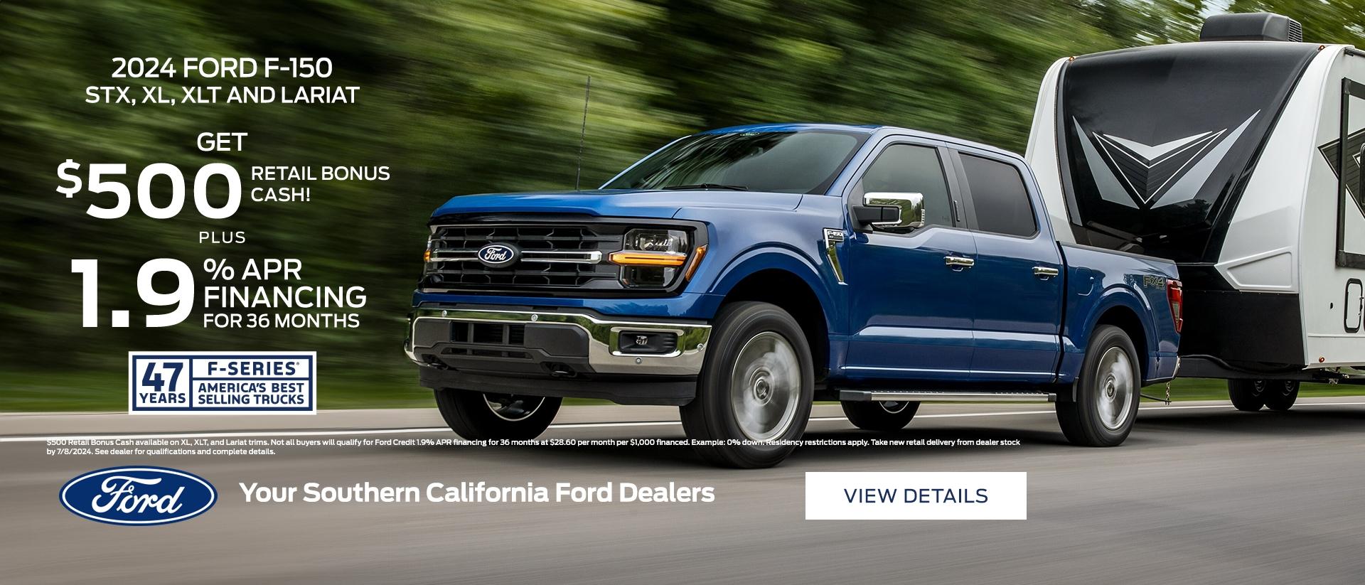 2024 Ford F-150 Purchase Offer | Southern California Ford Dealers