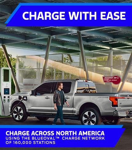 Special Offers for Tesla Owners | Charge Across America Using the BlueOval Charge Network of 106,000 Stations | Southern California Ford Dealers