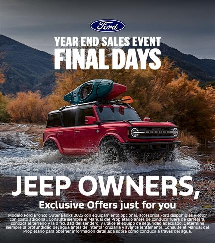 Jeep Conquest Offers | Southern California Ford Dealers