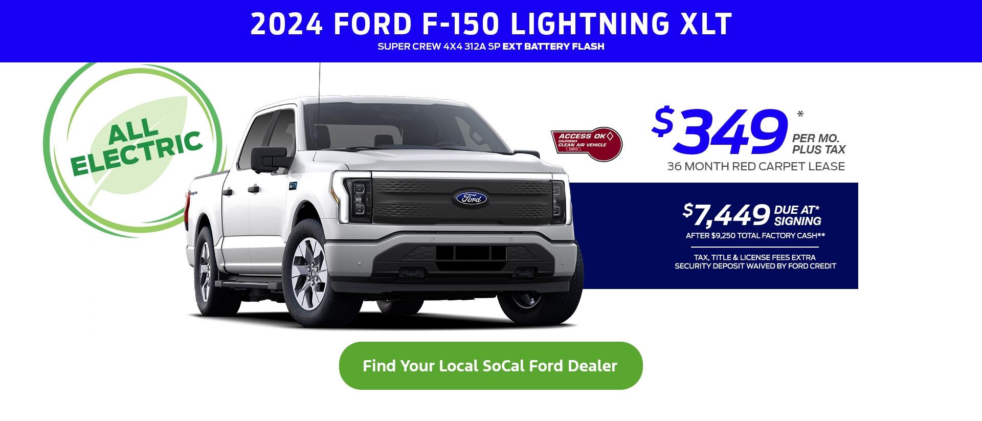 Special Offers for Tesla Owners | 2024 Ford F-150 Lightning Lease Offer | Southern California Ford Dealers