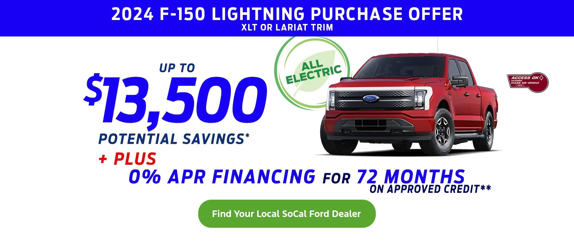 Special Offers for Tesla Owners | 2024 Ford F-150 Lightning Purchase Offer | Southern California Ford Dealers