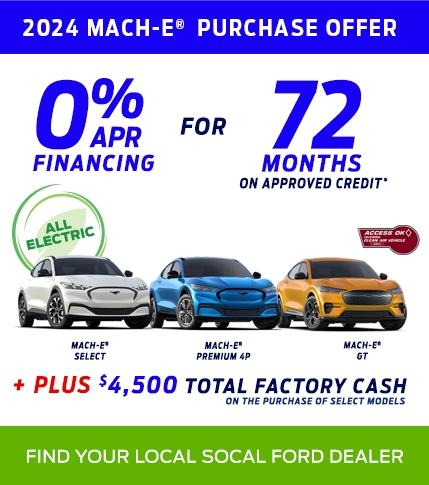 Special Offers for Tesla Owners | 2024 Ford Mustang Mach-E Purchase Offer | Southern California Ford Dealers