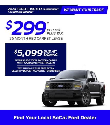 SoCal Ford Dealers RAM Conquest Offer | 2024 F-150 Lease