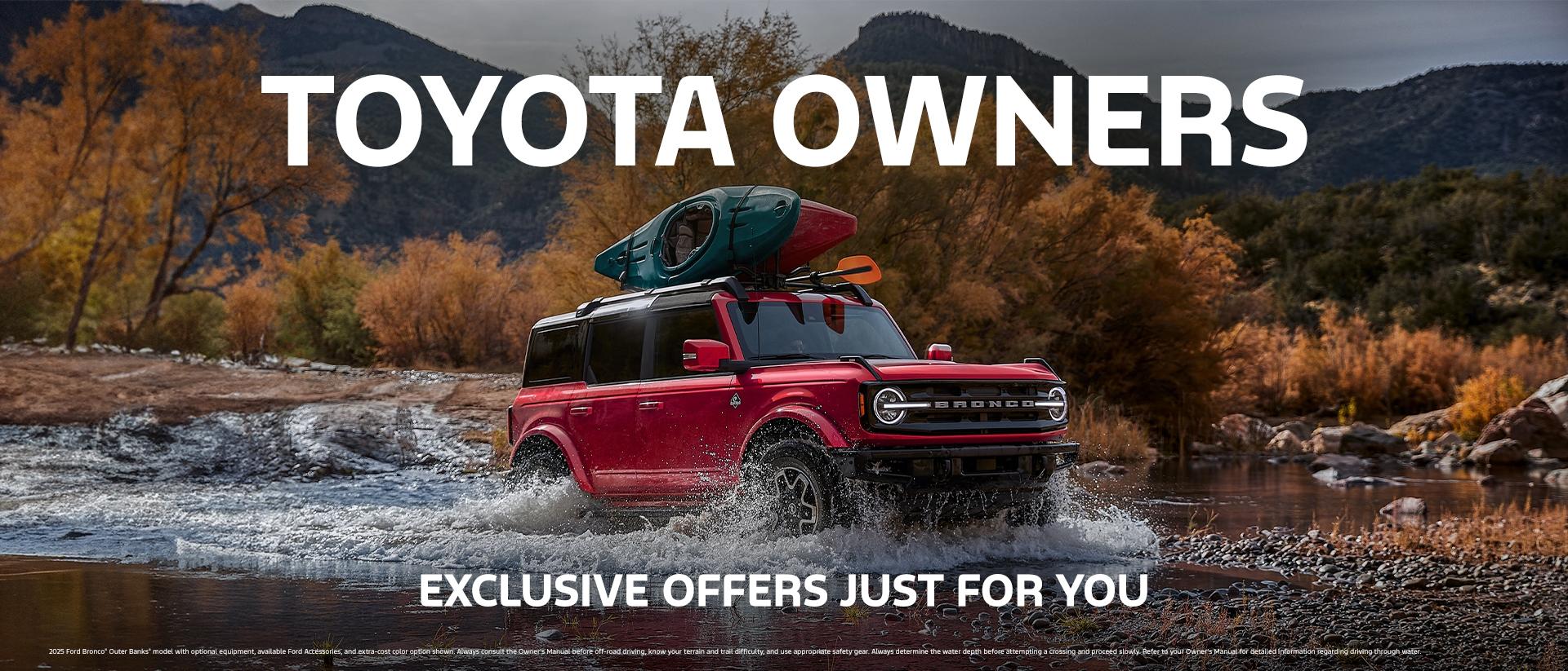 Toyota Conquest Offers | Southern California Ford Dealers