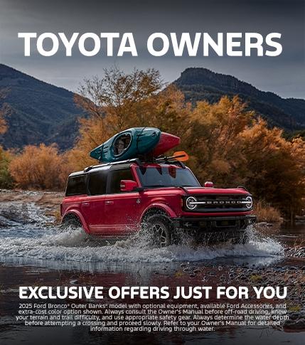Toyota Conquest Offers | Southern California Ford Dealers