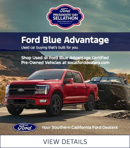 Ford Presidents Day Sellathon 2026 | Ford Certified & Pre-Owned Vehicles | Southern California Ford Dealers Ford Presidents Day Sellathon 2026 | Ford Certified & Pre-Owned Vehicles | Southern California Ford Dealers