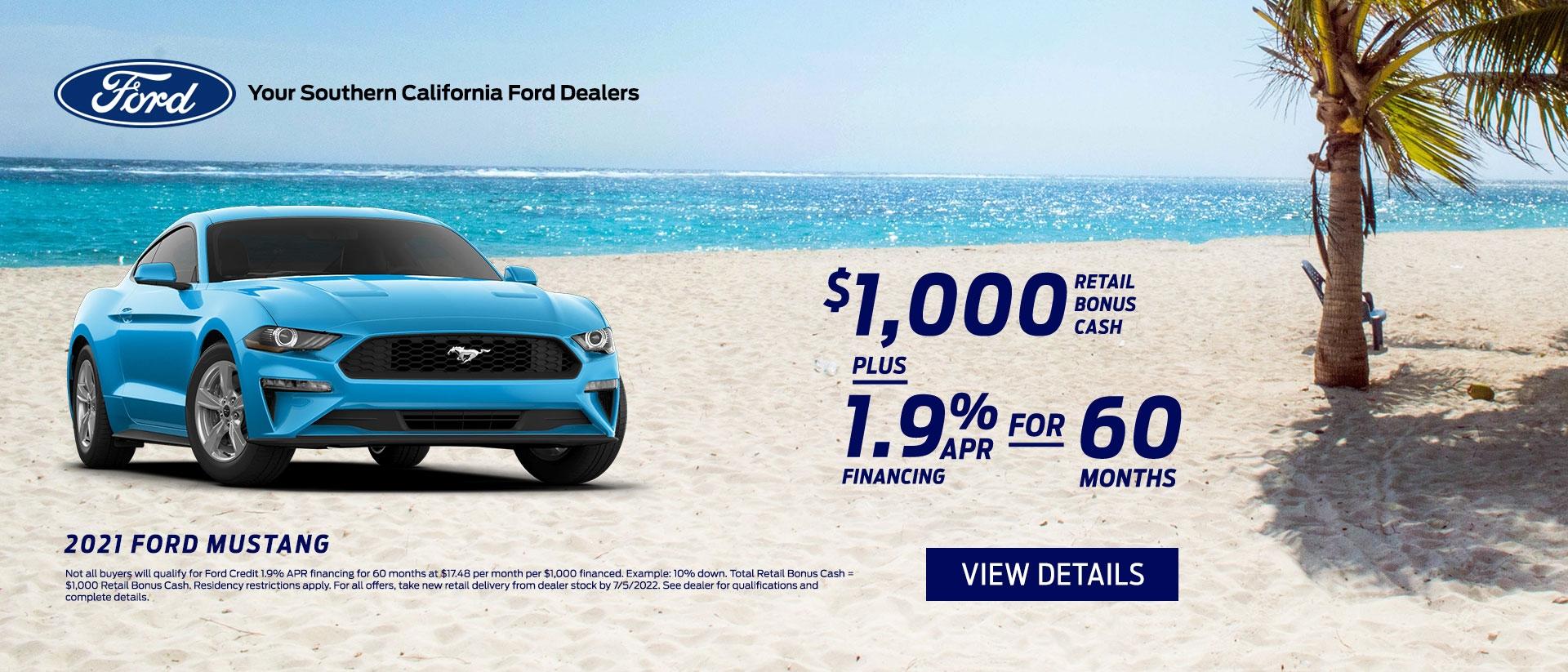 Mustang Offers | Southern California Ford Dealers