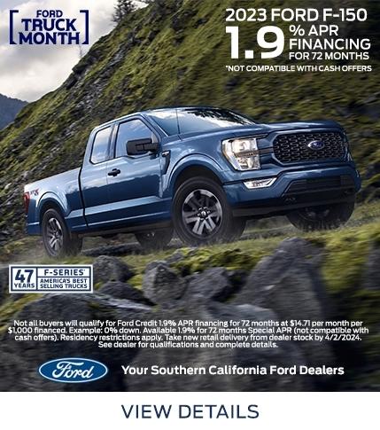 Ford F-150 Purchase Offer | Southern California Ford Dealers