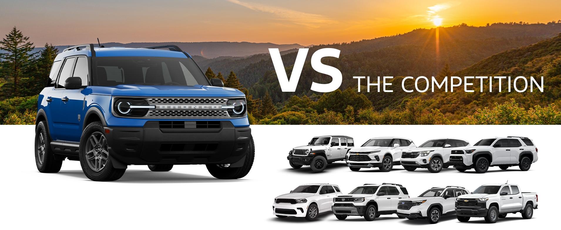 Bronco Sport vs Competition