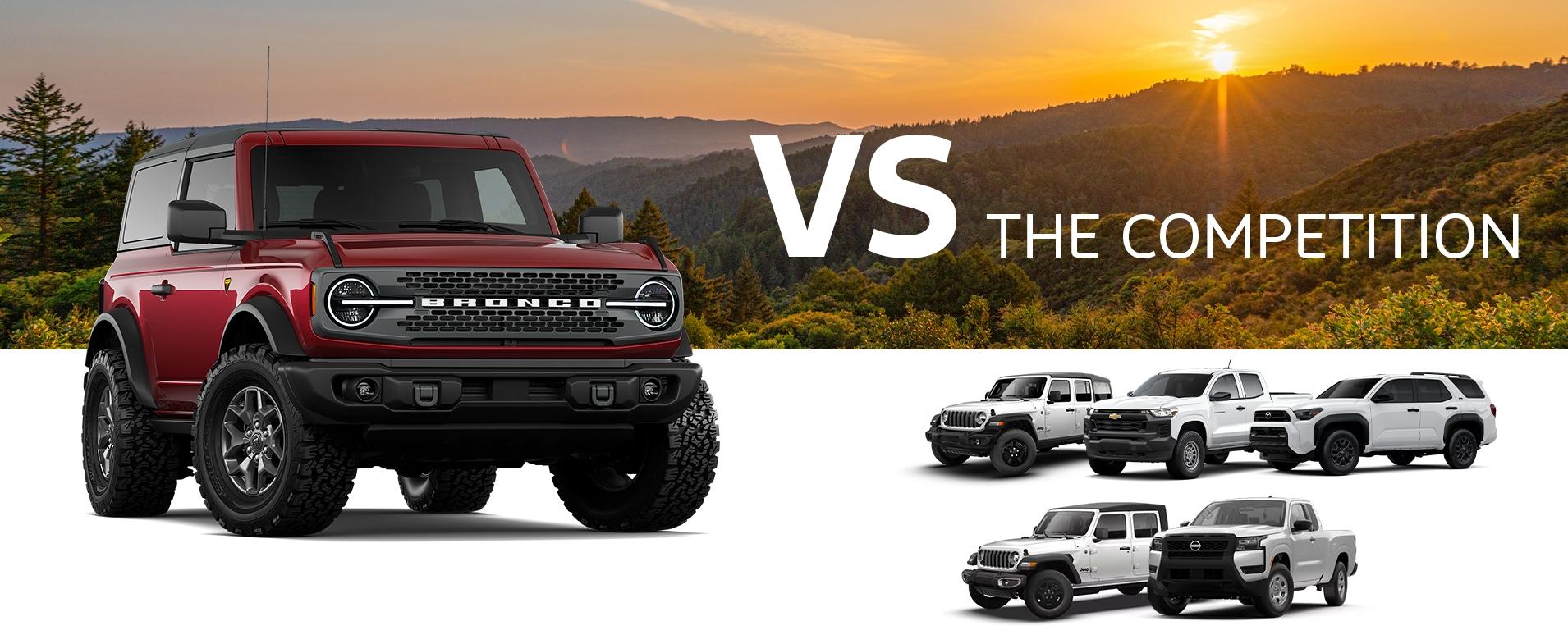 Bronco vs Competition