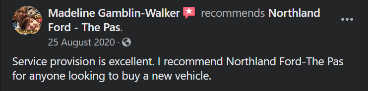 Dealership Review from Madeline | Northland Ford Sales Dealership Review from Madeline | Northland Ford Sales