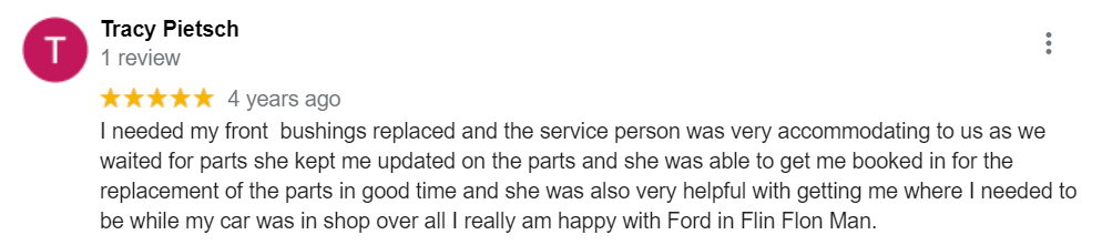 Dealership Review from Tracy | Northland Ford Sales Dealership Review from Tracy | Northland Ford Sales