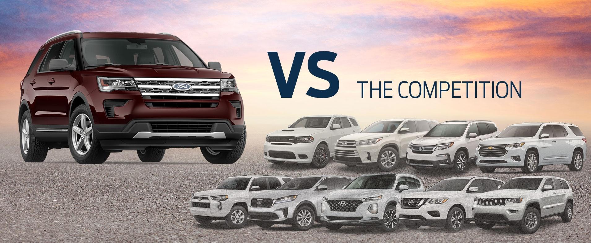 Compare The 2019 Ford Explorer To The Competition
