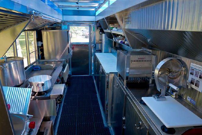 Food Truck Interior Kitchen | South Bay Ford Commercial