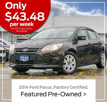 Ford Focus SE Certified Pre-Owned | Wayne Pitman Ford Lincoln in Guelph Ford Focus SE Certified Pre-Owned | Wayne Pitman Ford Lincoln in Guelph