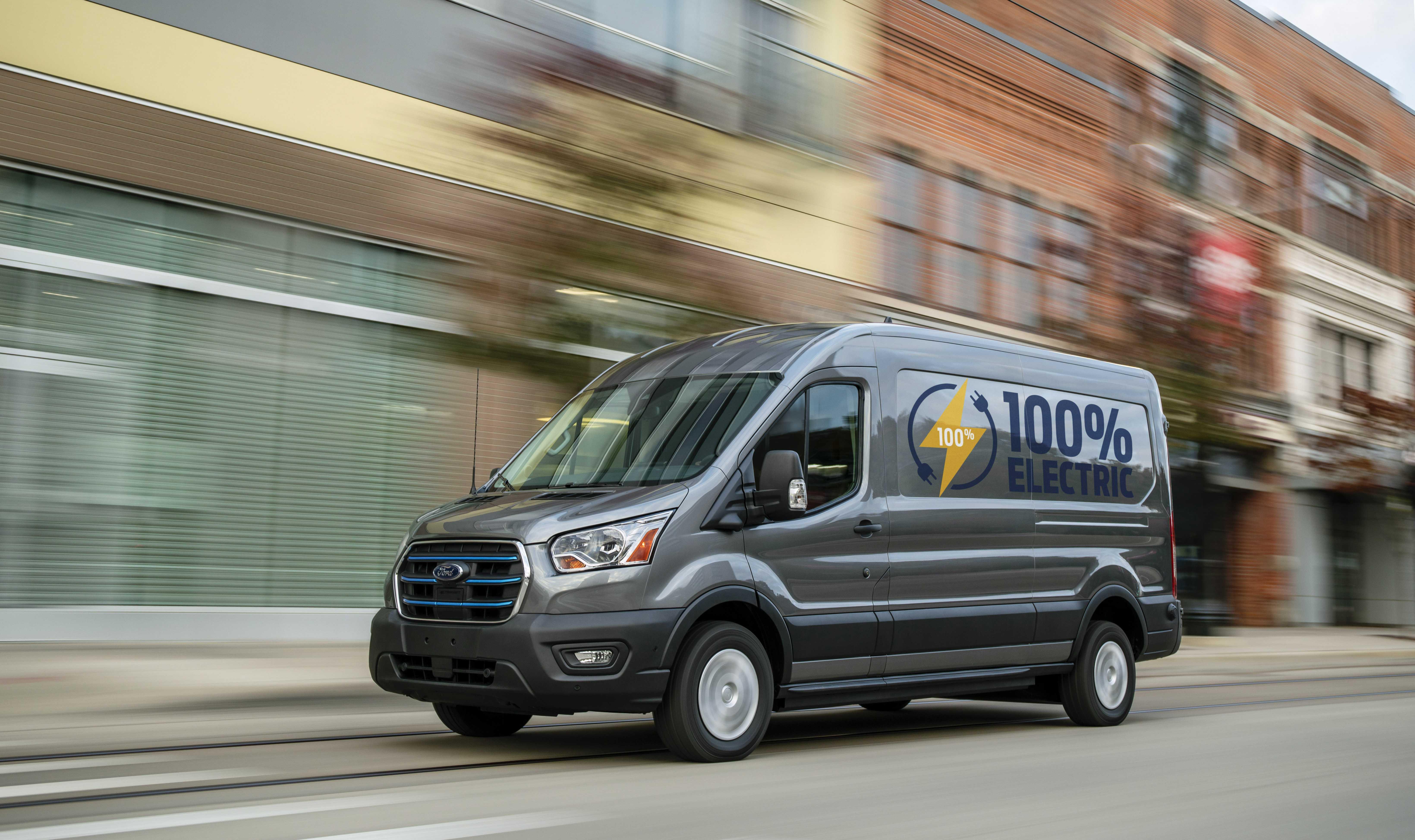 Le Ford Transit passe à l’électrique Le Ford Transit passe à l’électrique