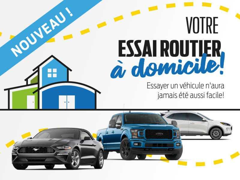 Essais routier à domicile Essais routier à domicile