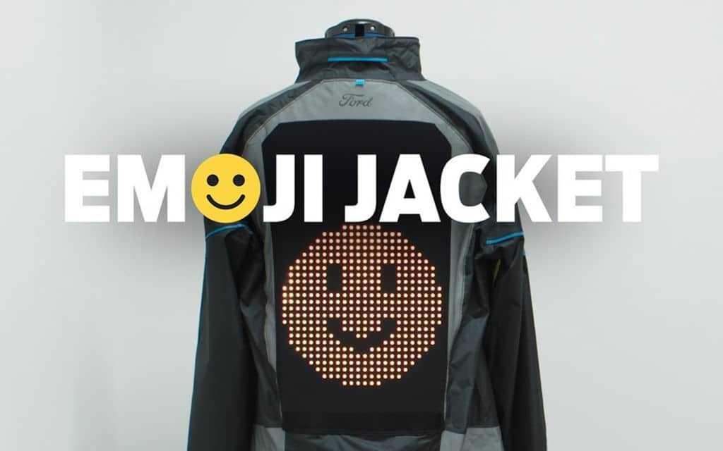 Ford invente une veste à émojis Ford invente une veste à émojis