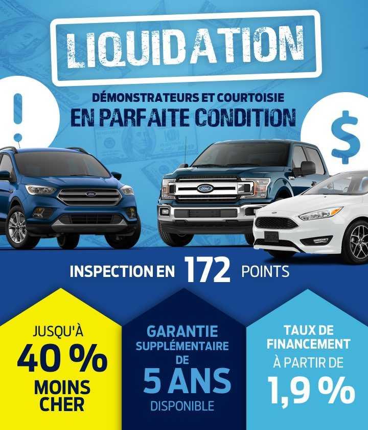 Liquidation démonstrateurs Liquidation démonstrateurs