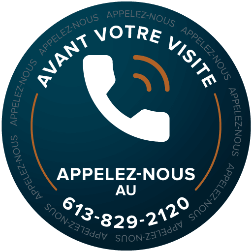 Avant votre visite, appelez-nous Avant votre visite, appelez-nous