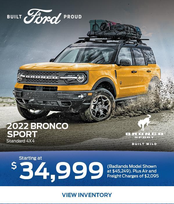 Bronco Sport | Ford of Canada