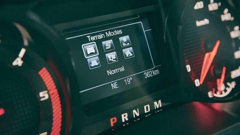 New 2019 Ford Raptor Ranger dash terrain mode New 2019 Ford Raptor Ranger dash terrain mode
