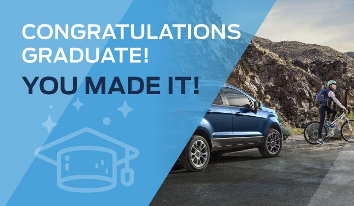 Congratulations graduate! You made it!