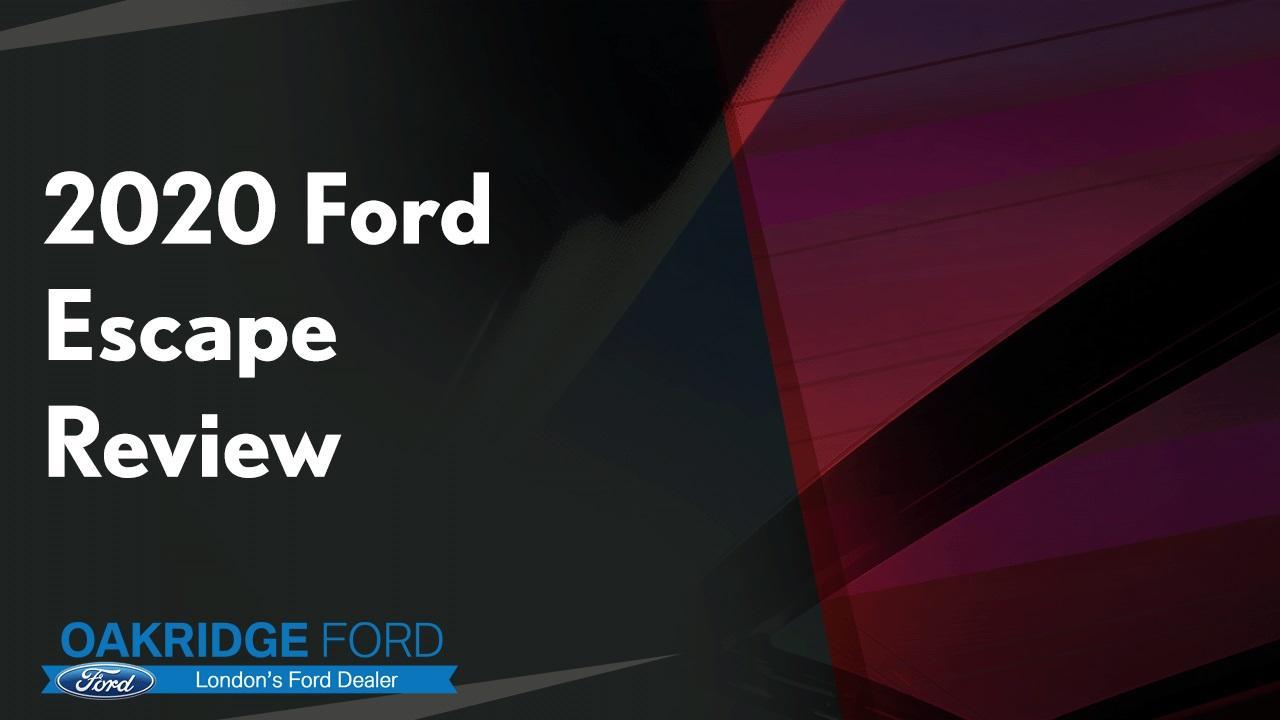 2020 Ford Escape SEL 2020 Ford Escape SEL
