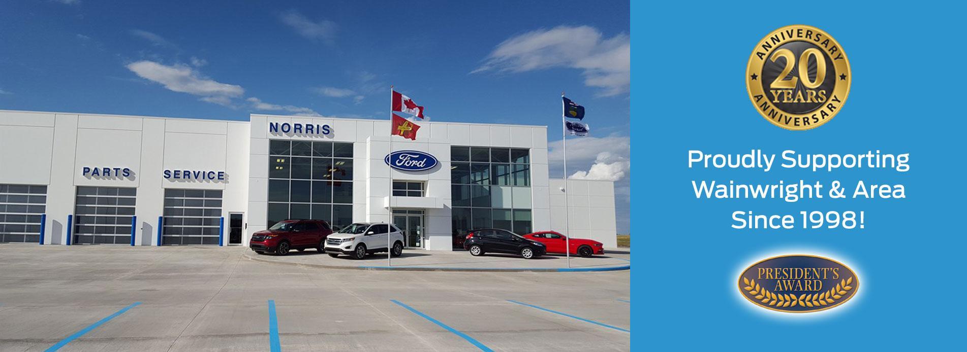 Ford Dealership in Wainwright, AB Norris Ford Sales
