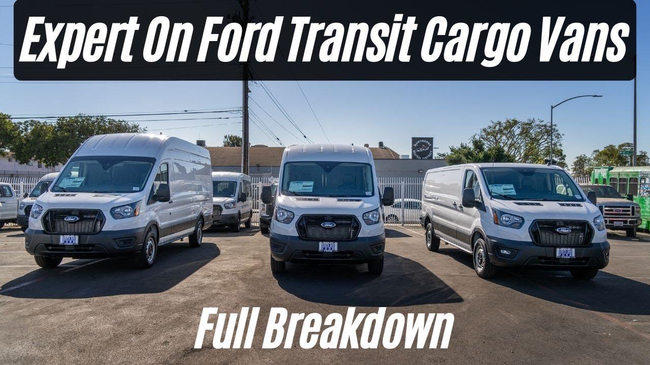 Expert Breaks Down Ford Transit Cargo Vans (Everything You Need To Know) | South Bay Ford Commercial