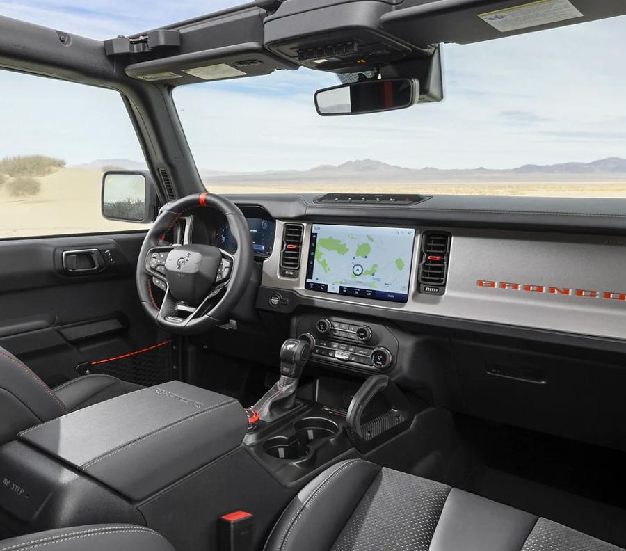 2023 Ford Bronco interior dashboard