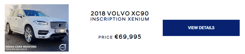 Volvo XC90 Sale - 2018 Bolands Volvo Wexford Volvo XC90 Sale - 2018 Bolands Volvo Wexford
