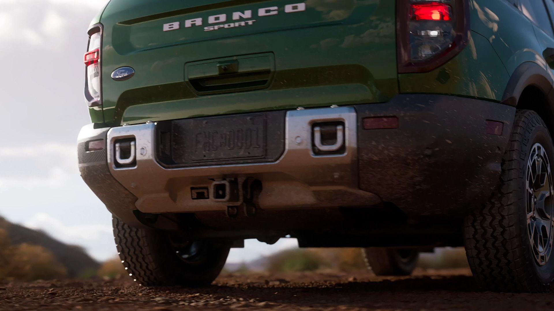 2025 Ford Bronco Sport Steel Plated Front and Rear Bumpers
