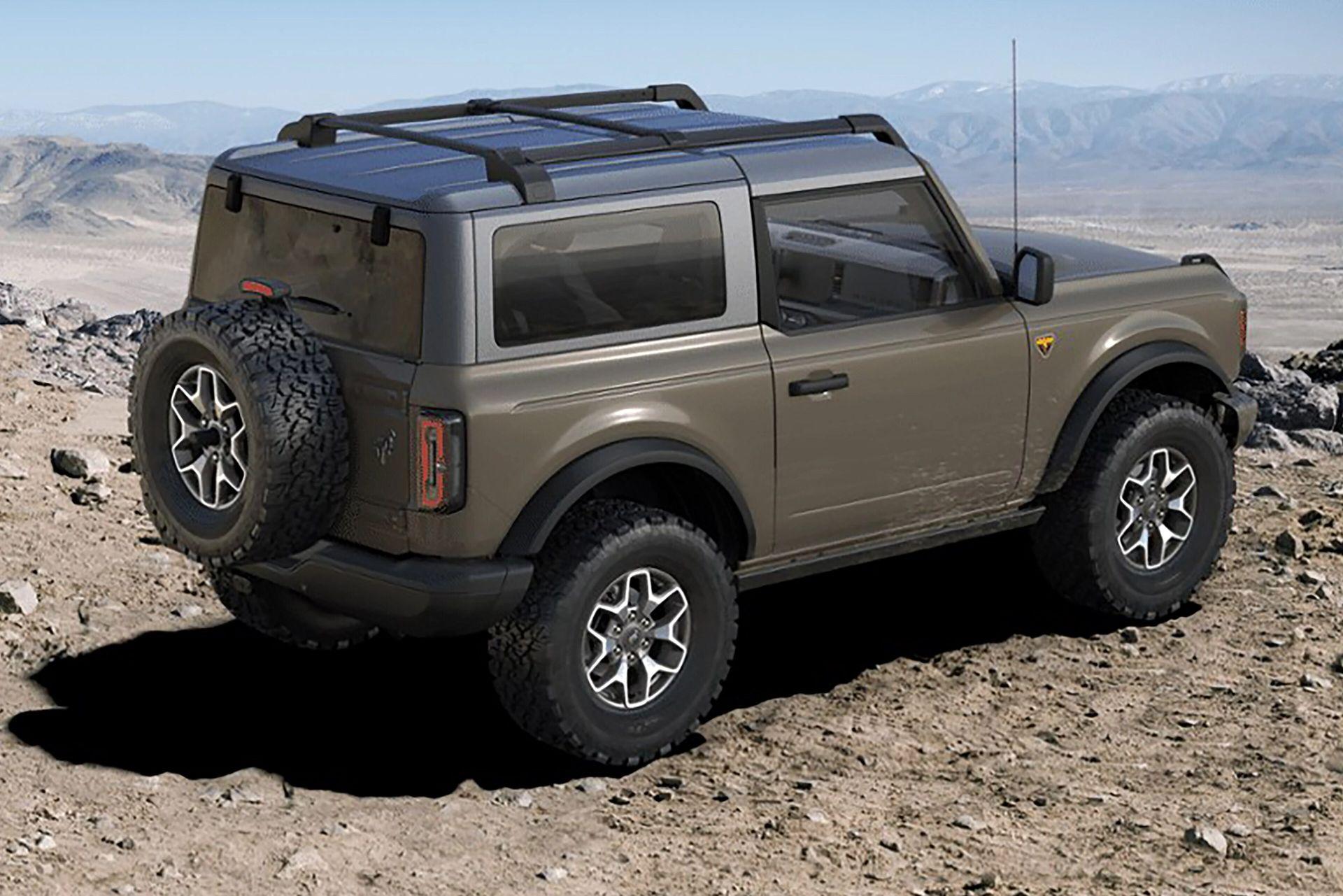 2025 Ford Bronco® Roof Styles