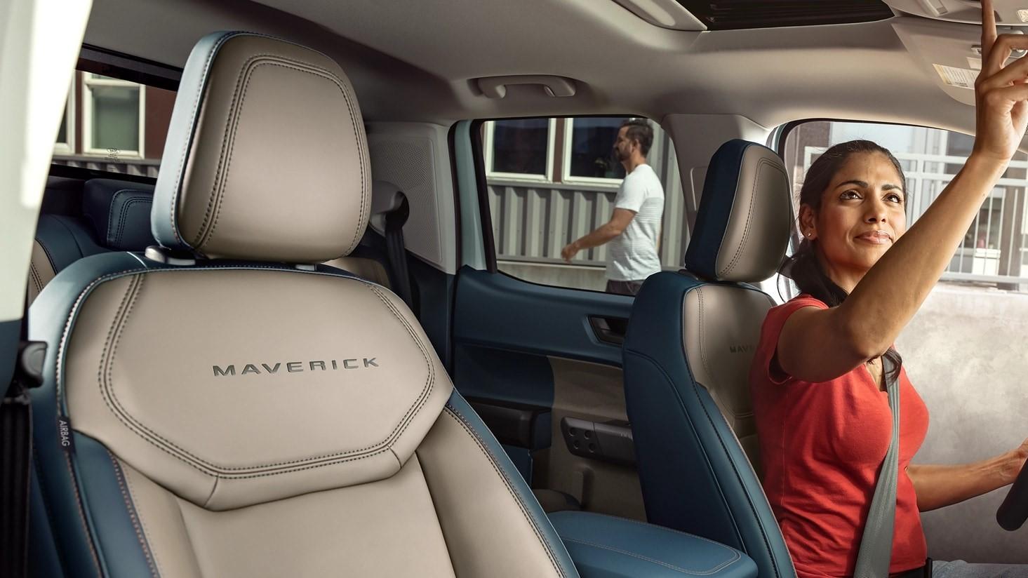 2025 Ford Maverick Available Power Moonroof
