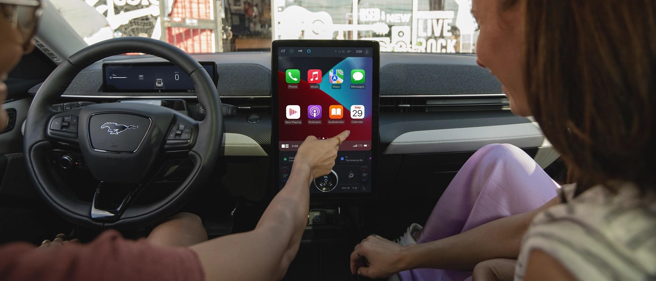 2025 Ford Mustang Mach-E® Wireless Apple CarPlay® and Android Auto™ Compatibility