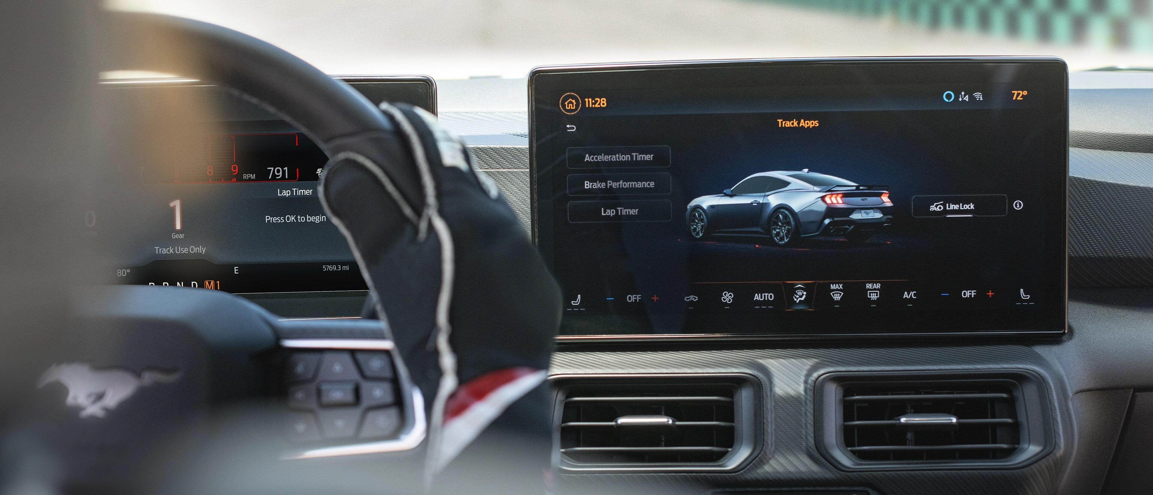 2025 Ford Mustang Power Performance With Track Apps