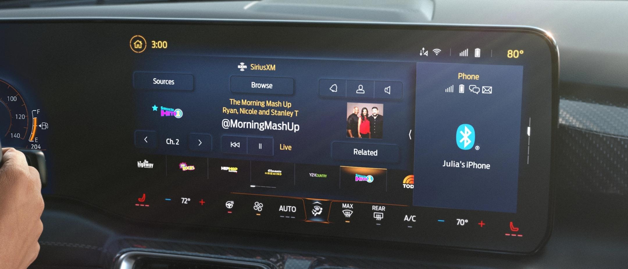 2025 Ford Mustang Connect on Command with SYNC® 4