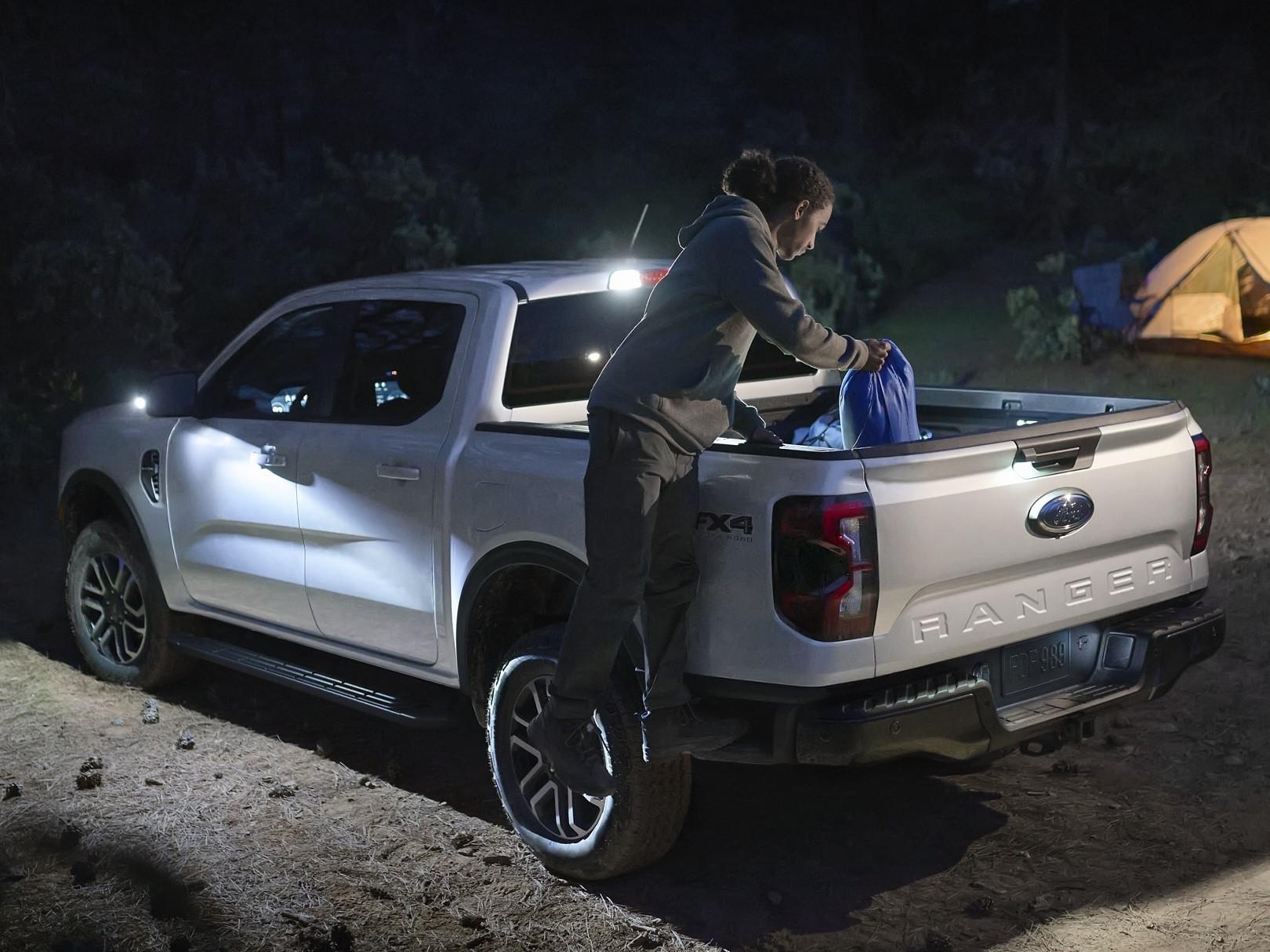 2025 Ford Ranger Zone Lighting