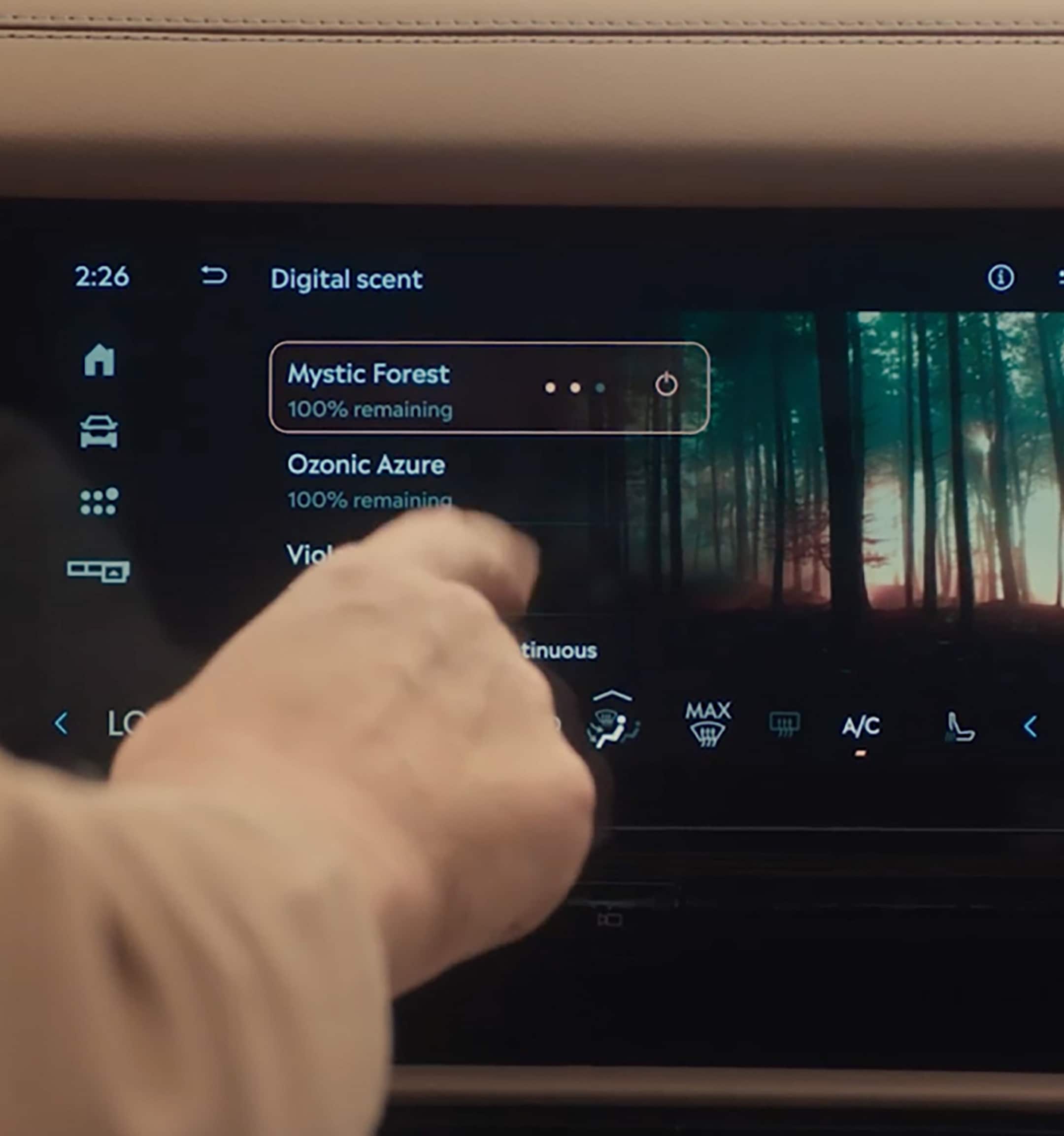 2025 Lincoln Navigator Digital Scent